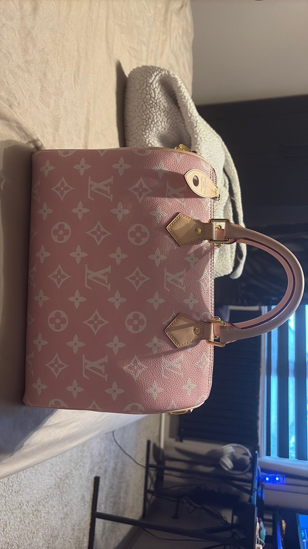 Lv speedy p30  bag, Ophalen, Zo goed als nieuw, Bruin, Handtas