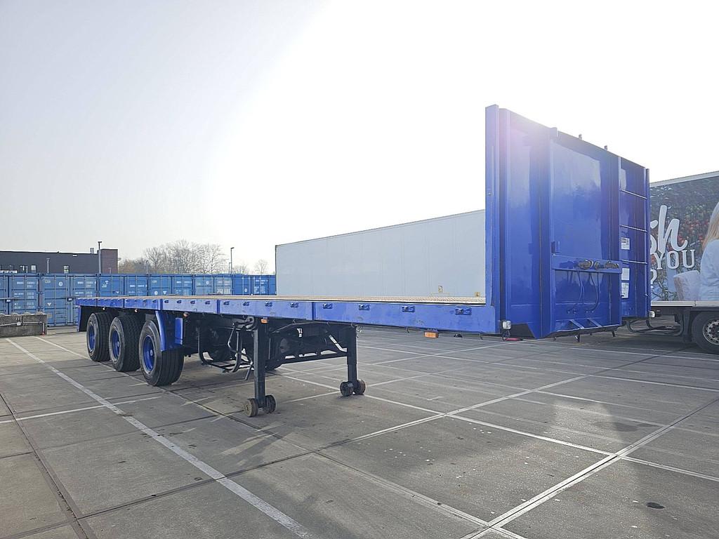 FLOOR FLO-17-30H 47t 2x steeraxle, Auto's, Vrachtwagens, Overige kleuren, Origineel Nederlands, Bedrijf, Aanhangers en Opleggers