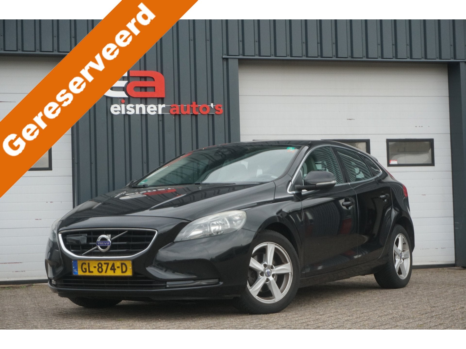 Volvo V40 2.0 D2 Summum | LEDER | STOELVERW. | TREKHAAK | BL, Auto's, Voorwielaandrijving, Gebruikt, 4 cilinders, 1969 cc