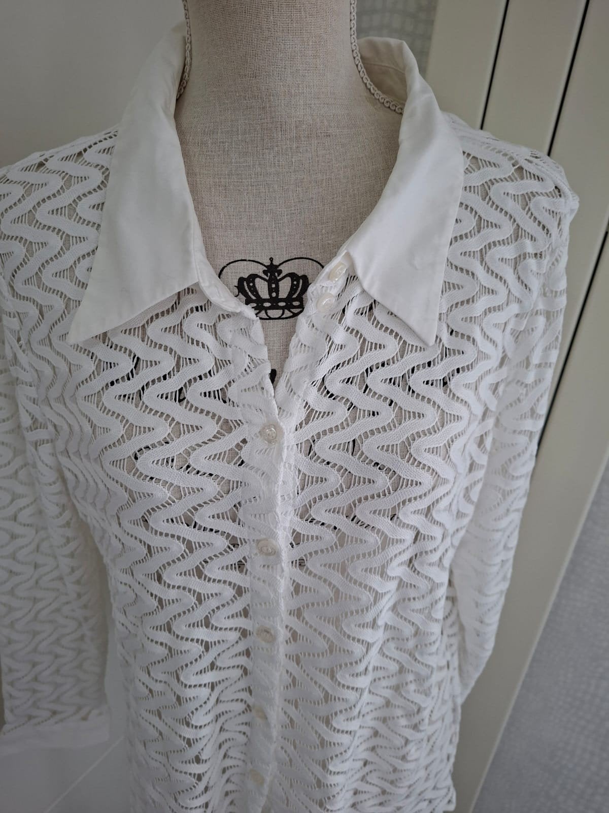 Prachtige Maicazz blouse maat 46, Kleding | Dames, Blouses en Tunieken, Wit, Maat 46/48 (XL) of groter, Ophalen of Verzenden, Maicazz