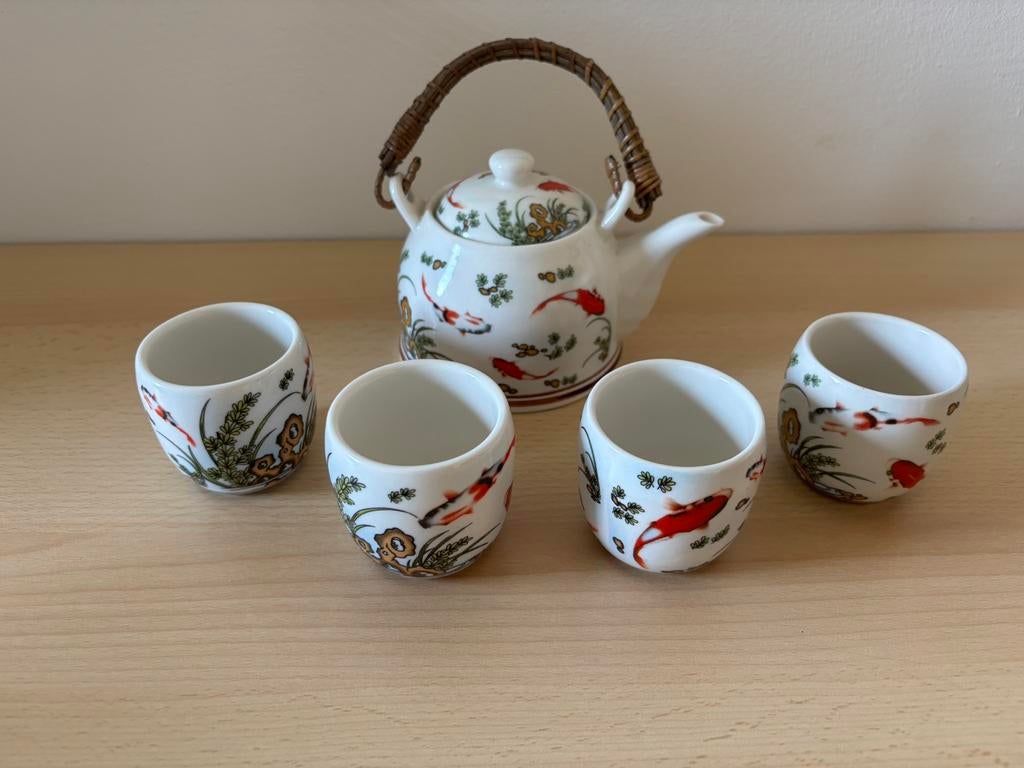 Chinees Japans theeservies, Huis en Inrichting, Keuken | Servies, Overige typen, Nieuw, Ophalen of Verzenden, Overige stijlen