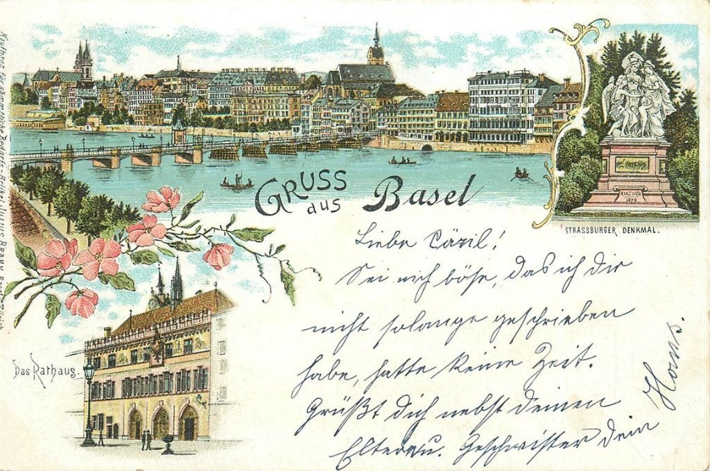 701-283-025 Basel Litho, Verzenden, Voor 1920, Overig Europa