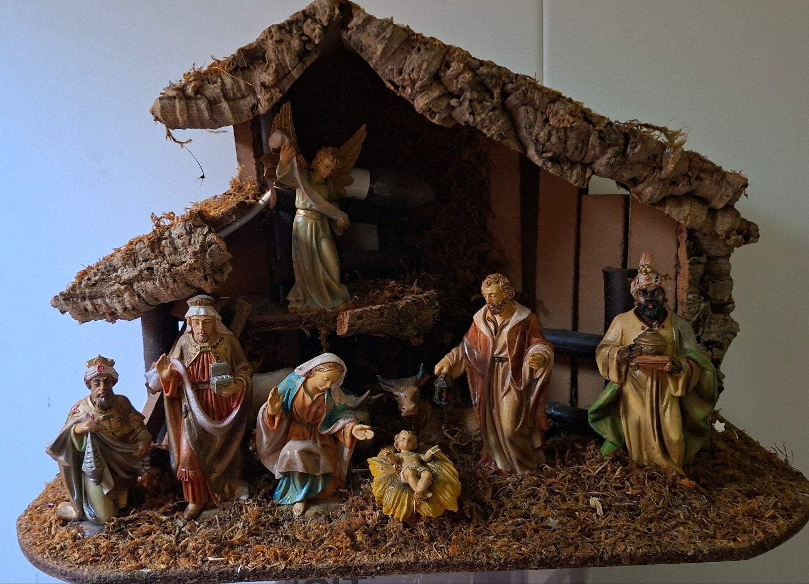 mooie kerststal, Ophalen