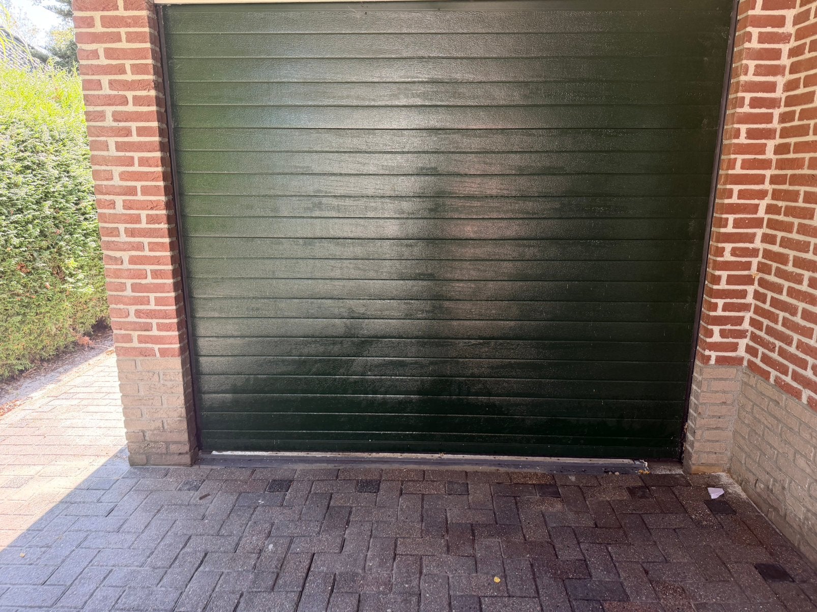 Elektrische garagedeur, Doe-het-zelf en Verbouw, Deuren en Horren, Ophalen, Overige typen, Zo goed als nieuw, Metaal