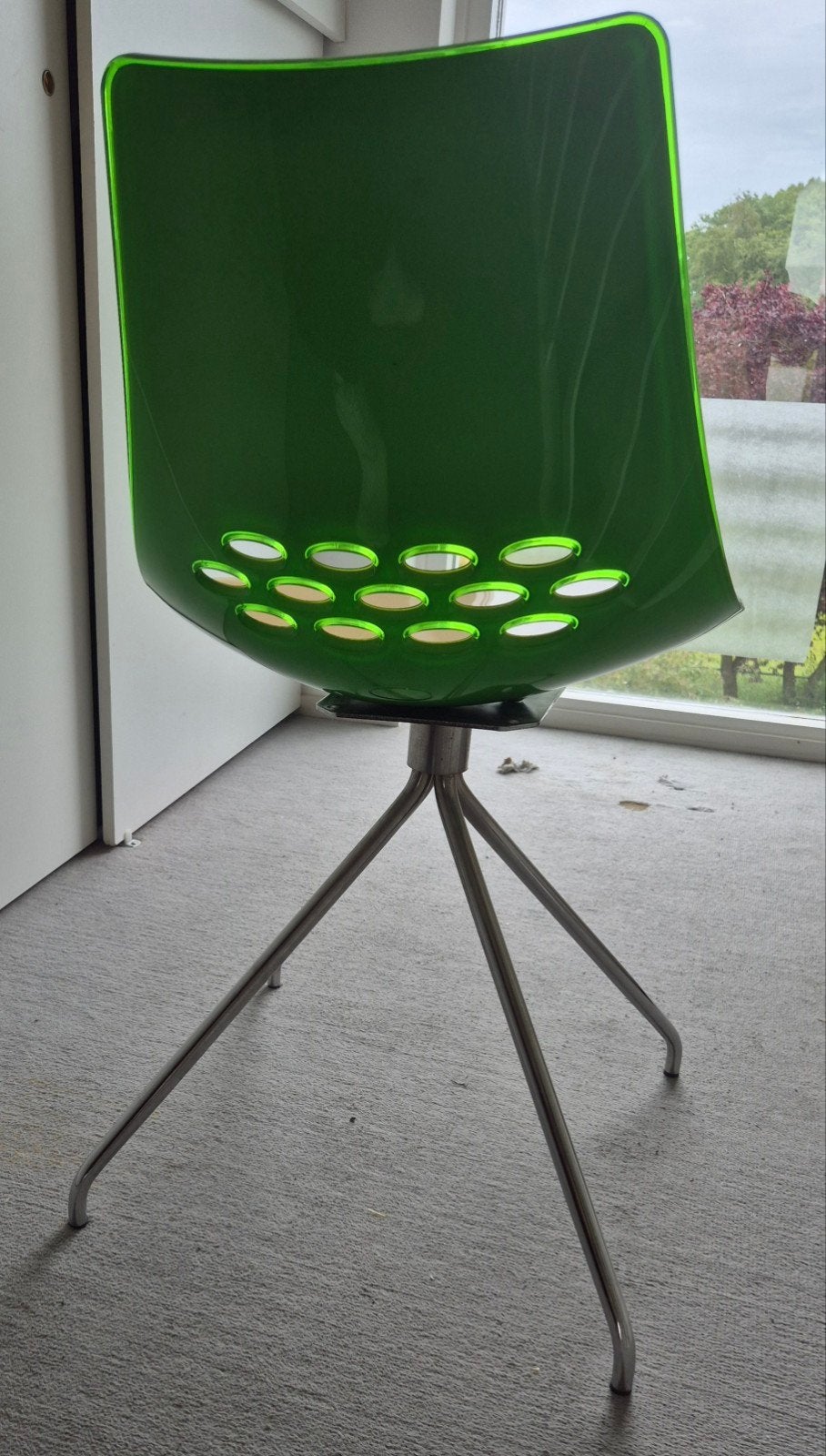 Calligarie eetkamer stoelen, Ophalen of Verzenden, Gebruikt, Wit, Vijf, Zes of meer stoelen