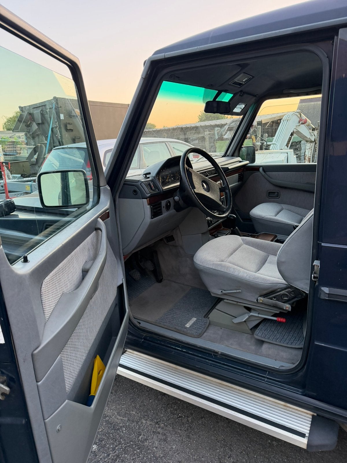 MercedesG 2000 benzine, Auto's, Stof, Blauw, Mercedes-Benz, Handgeschakeld