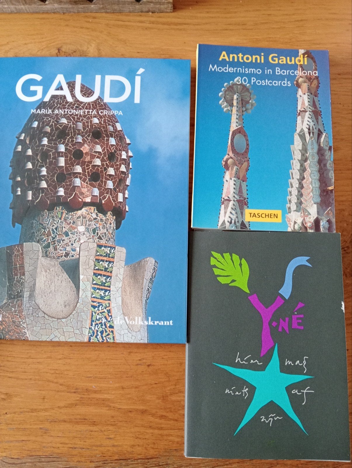 3 Kunstboeken: Gaudi, Modernisme en Peter Vos, Ophalen of Verzenden, Zo goed als nieuw, Schilder- en Tekenkunst, Maria Antonietta Crippa, Peter Vos
