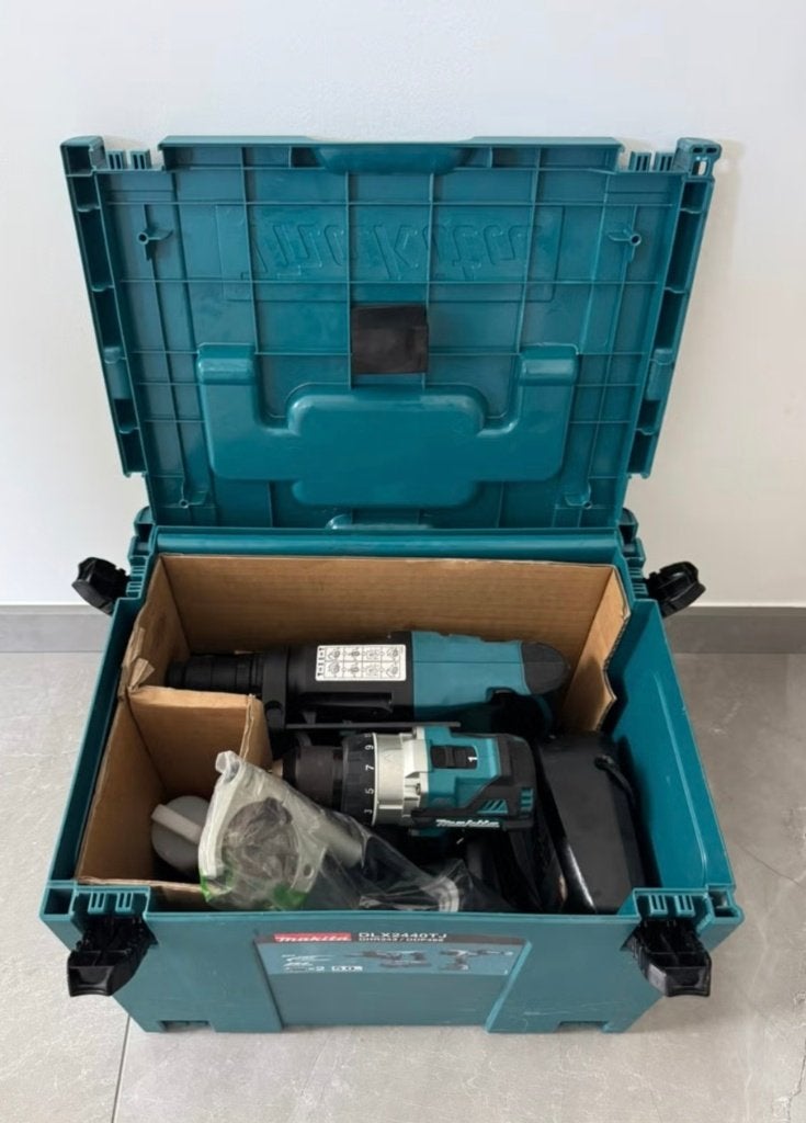 Makita DLX2440TJ 18V Brushless Combokit – DDF486 + DHR243, Ophalen of Verzenden, Zo goed als nieuw
