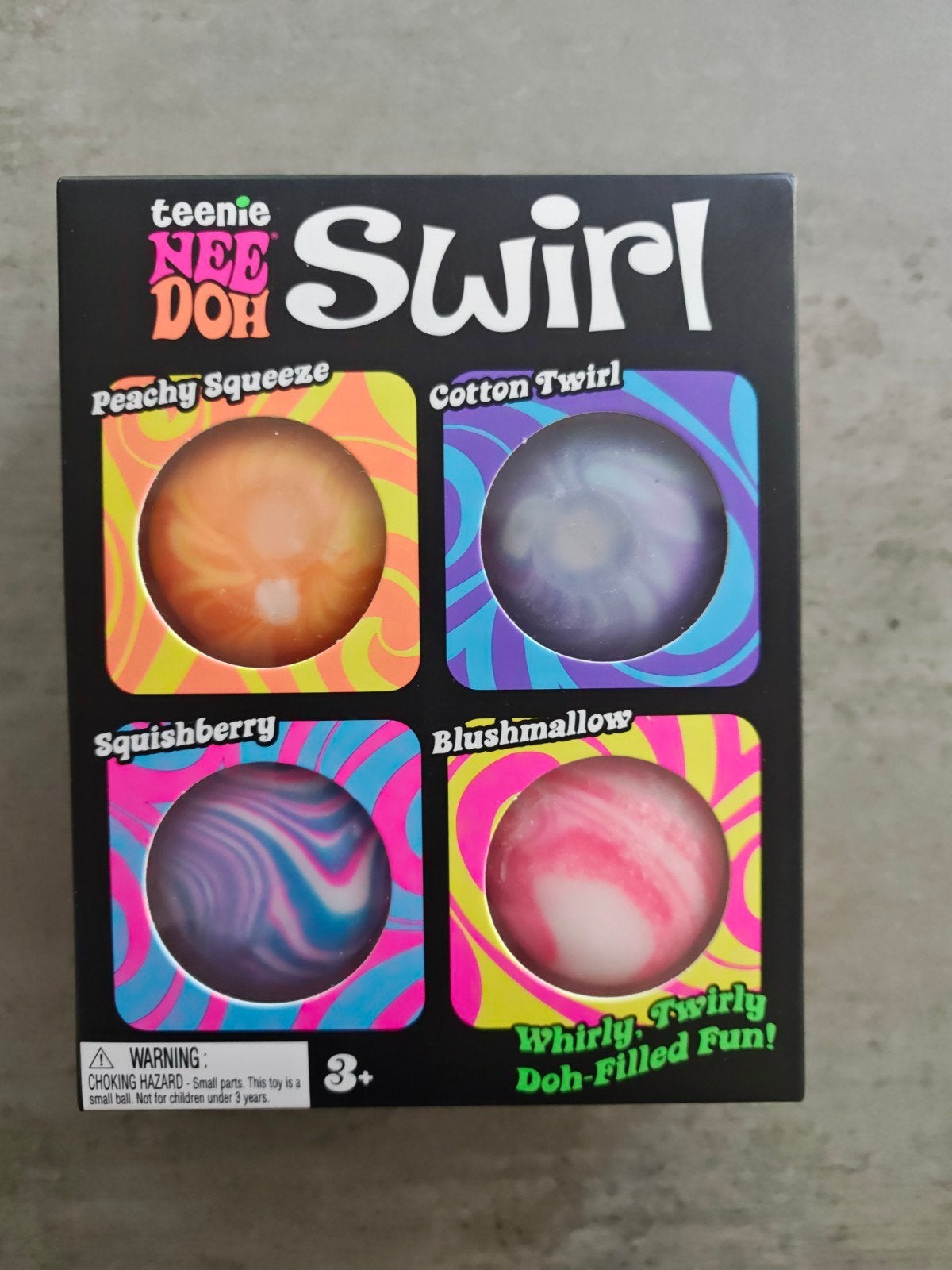 NeeDoh Teenie Swirl, Verzenden, Nieuw, Complete set
