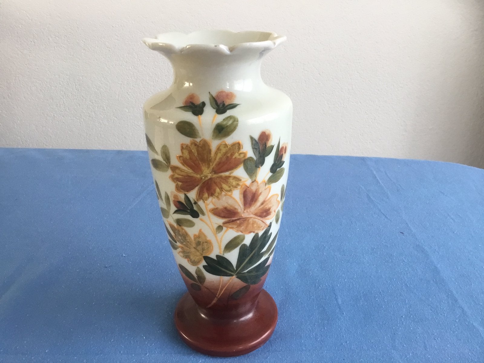 ANTIEK     VINTAGE    BLOEMENVAASJE, Ophalen of Verzenden