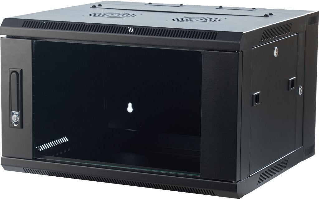 NEW: 19 inch server kast, 6HE, 450 mm diep, patchkast, Computers en Software, Ophalen, Nieuw