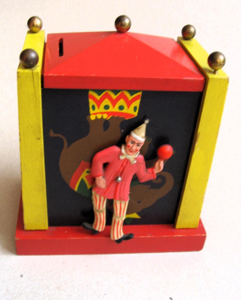 Reuge muziekdoos met dansende clown, Antiek en Kunst, Antiek | Overige Antiek, Ophalen of Verzenden