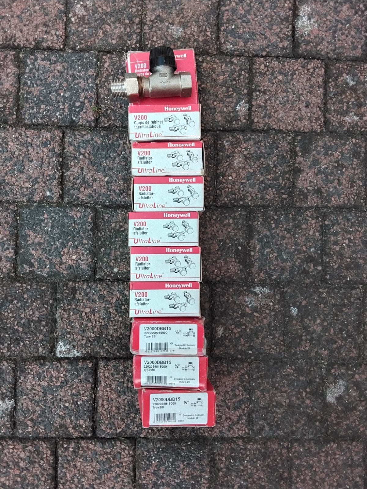Honeywell radiatorthermostaatkranen, Ophalen, Nieuw, Minder dan 60 cm, Minder dan 30 cm
