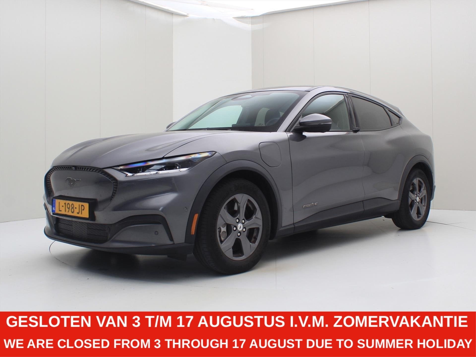 Ford Mustang Mach-E 75kWh 258pk RWD 93% SoH [ LEDER+CARPLAY+, Auto's, Automaat, Gebruikt, 258 pk, 1944 kg