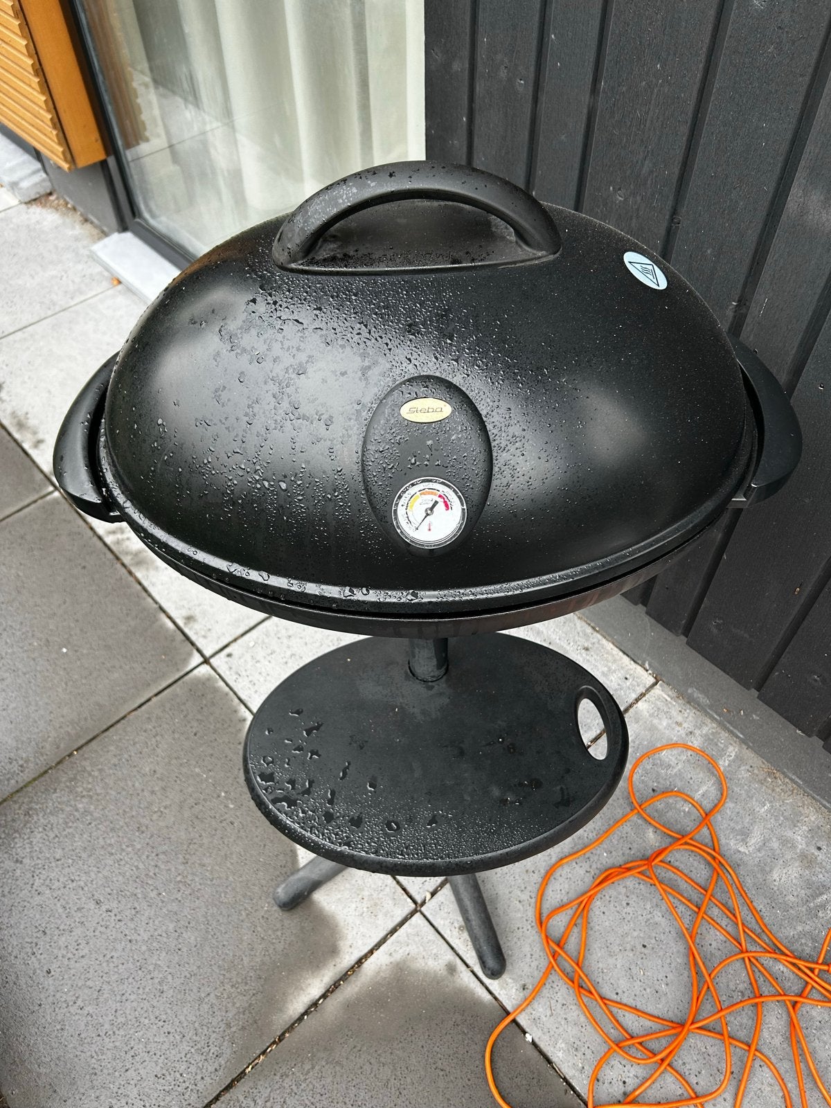 Steba Elektrische BBQ Big de Luxe VG 366, Ophalen, Gebruikt