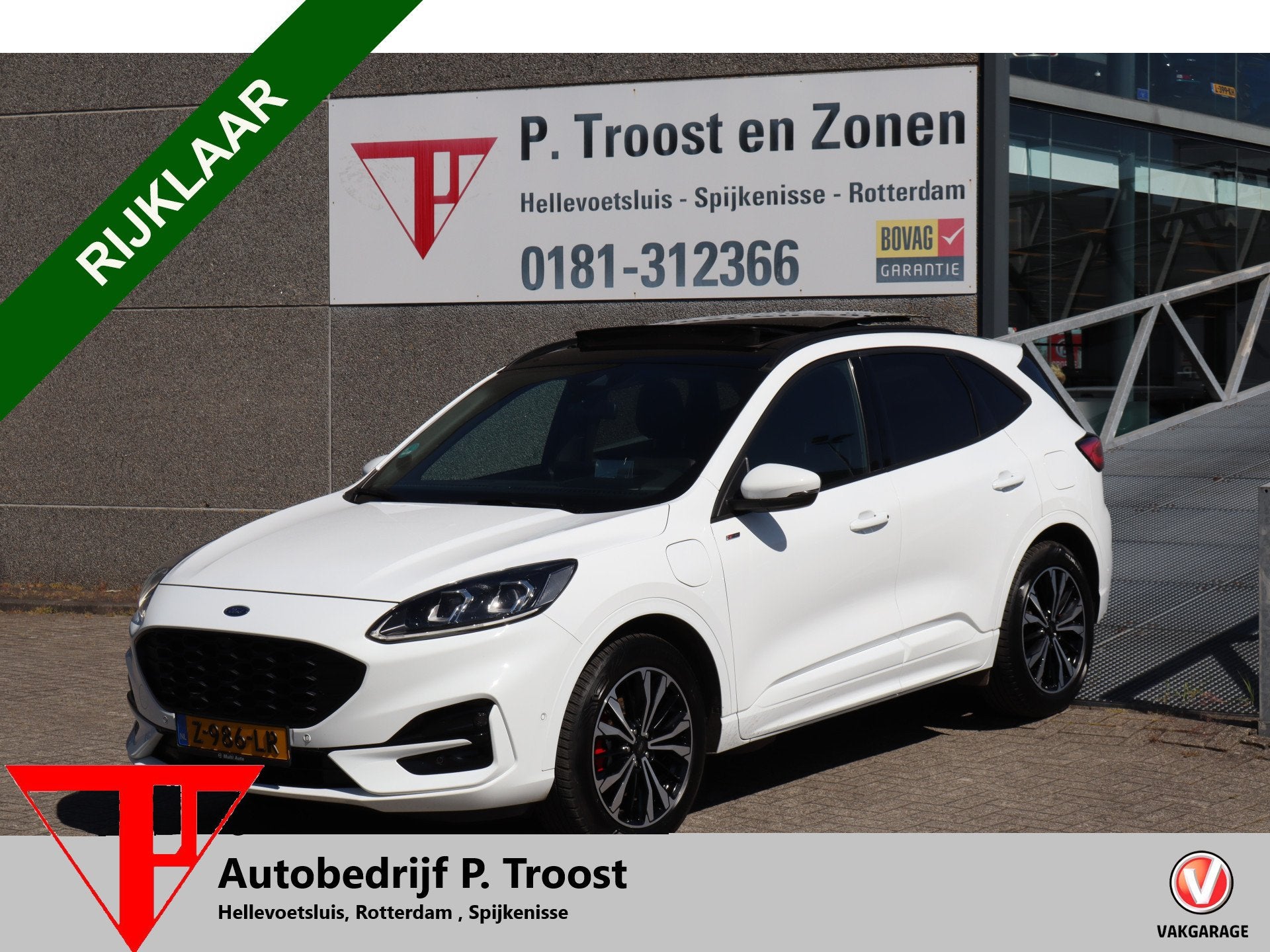 Ford Kuga 2.5 PHEV ST-Line Full option/Panoramadak/360° Cam, Auto's, 12 maanden, 14 kWh, Gebruikt, 4 cilinders