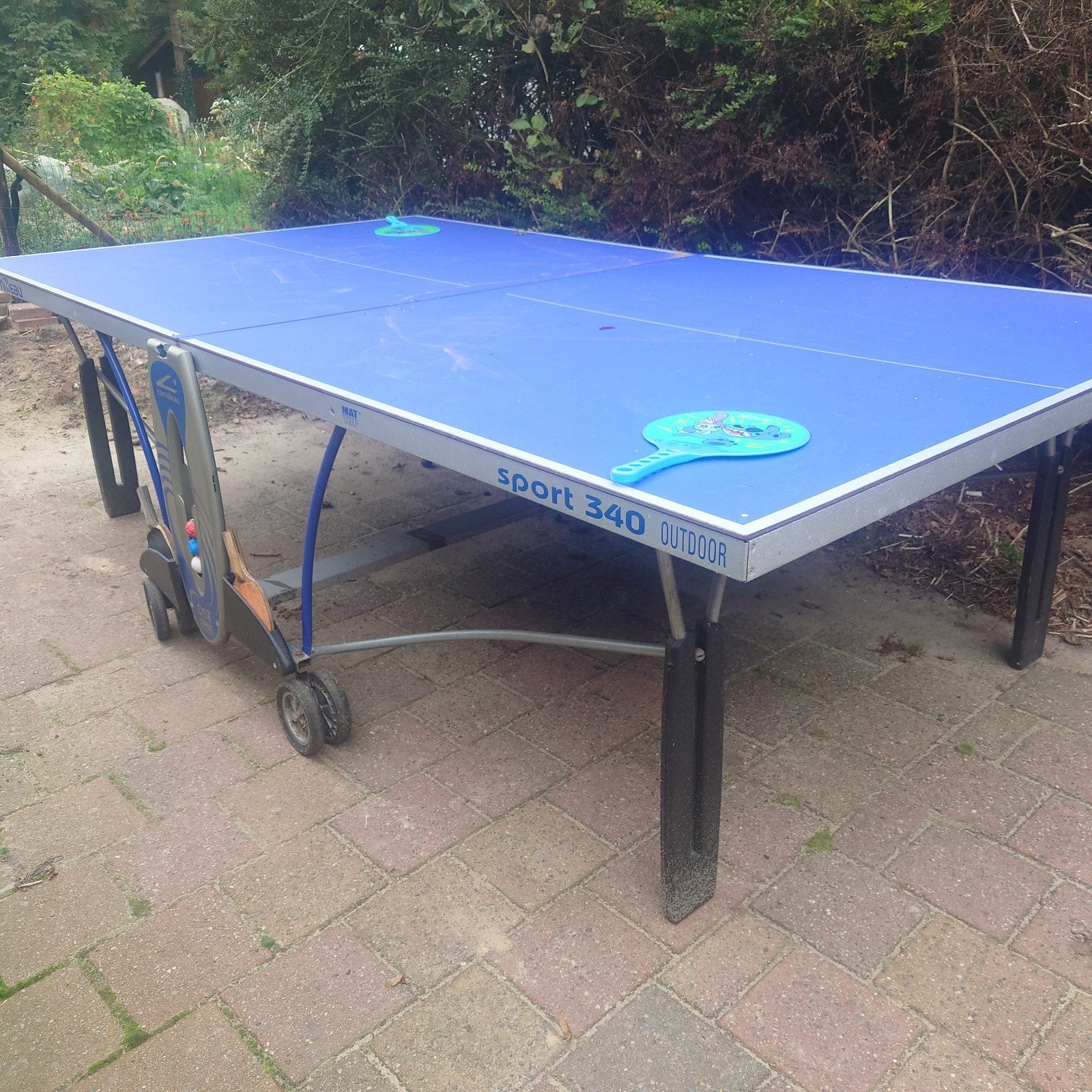 Cornilleau Sport 340 Outdoor Tafeltennistafel, Ophalen, Gebruikt