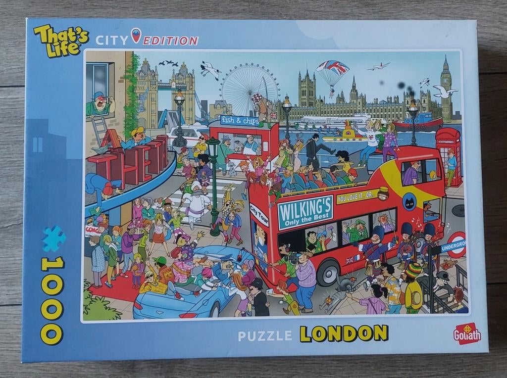 That's Life city edition London, Ophalen of Verzenden, 500 t/m 1500 stukjes, Zo goed als nieuw
