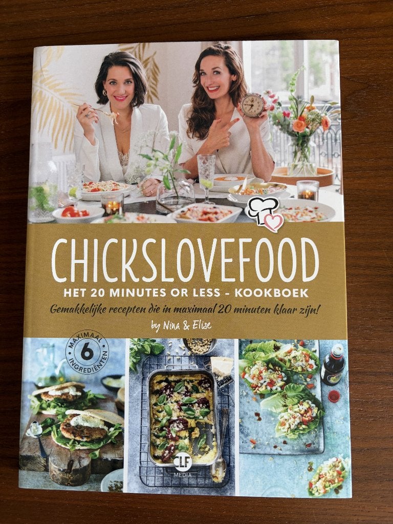 Chicks love food 20 minutes or less kookboek, Ophalen, Zo goed als nieuw, Europa, Hoofdgerechten