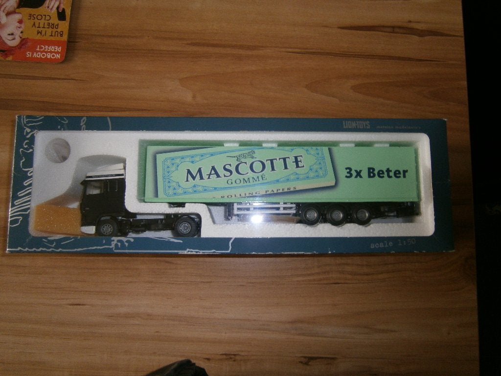 DAF Van Rooijen logistiek nieuw in doos 1:50, Ophalen of Verzenden, Nieuw, Bus of Vrachtwagen, Lion Toys