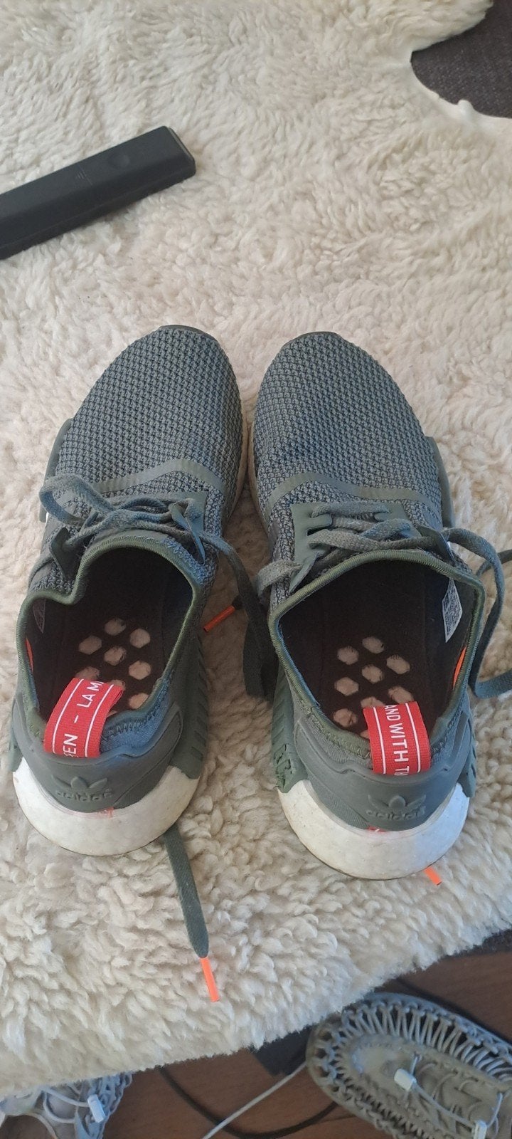 Adidas NMD_R1 Sneakers - Donkergroen - Maat 41 1/3, Overige kleuren, Ophalen of Verzenden, Adidas, Sneakers of Gympen