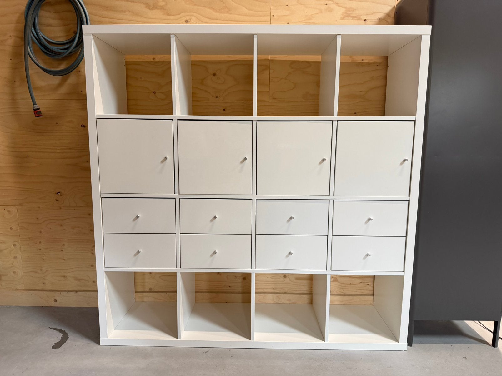 IKEA Kallax 16 vakken kast, Huis en Inrichting, Kasten | Stellingkasten, Ophalen, Zo goed als nieuw