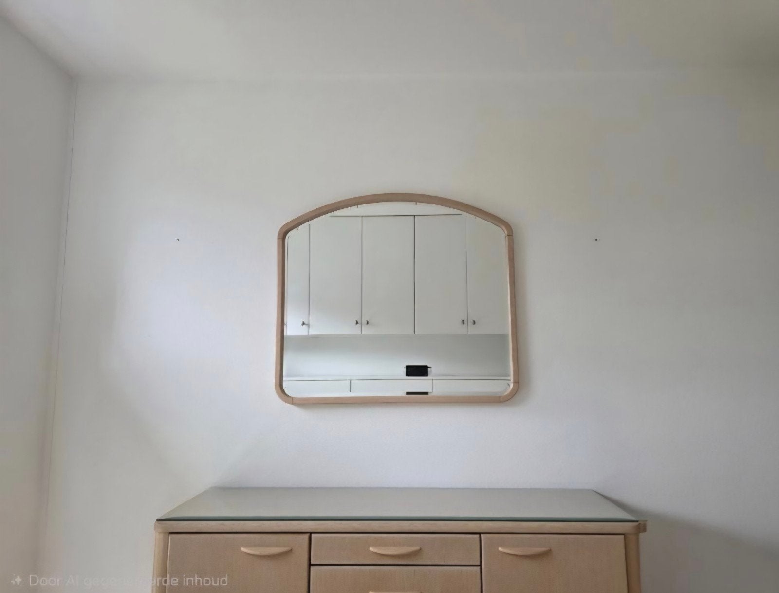 dressoir met spiegel, Ophalen