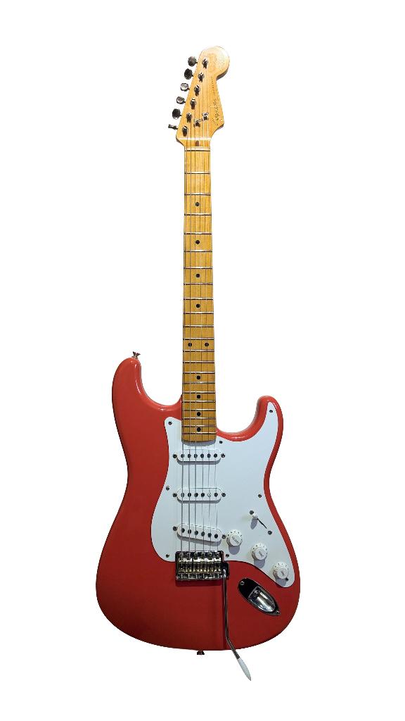Fender Hank Marvin Signature Stratocaster 97- Made in Japan, Ophalen of Verzenden, Gebruikt, Solid body, Fender