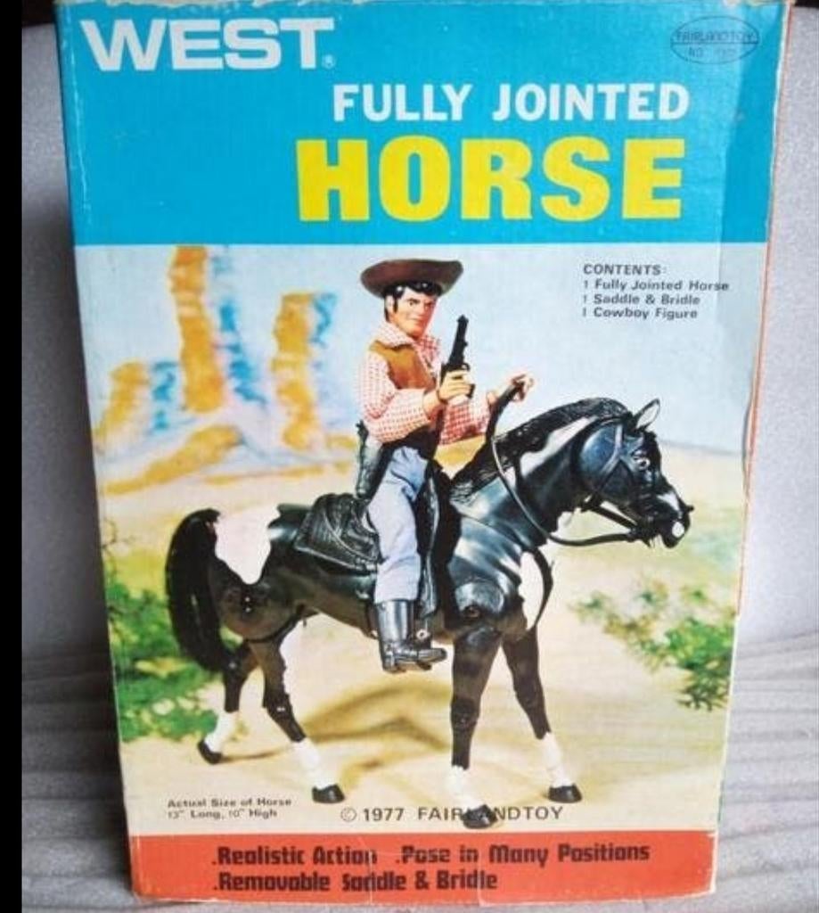 Retro West fully Joint Horse Fairlandtoys, Ophalen of Verzenden