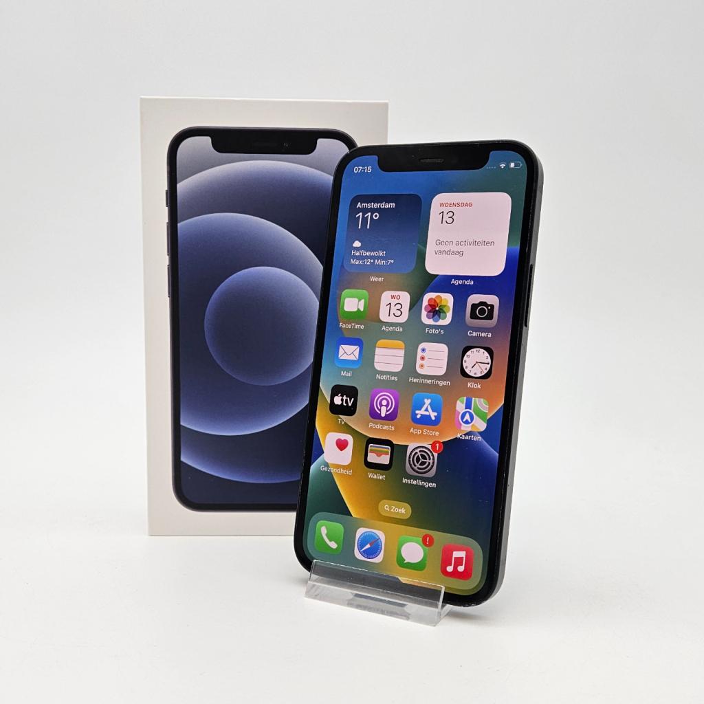 iPhone 12 Mini 64GB Black in Goede Staat - Accu 85%, Apple, Zo goed als nieuw, Support@apple.com, One Apple Park Way
Cupertino, CA 95014
United States