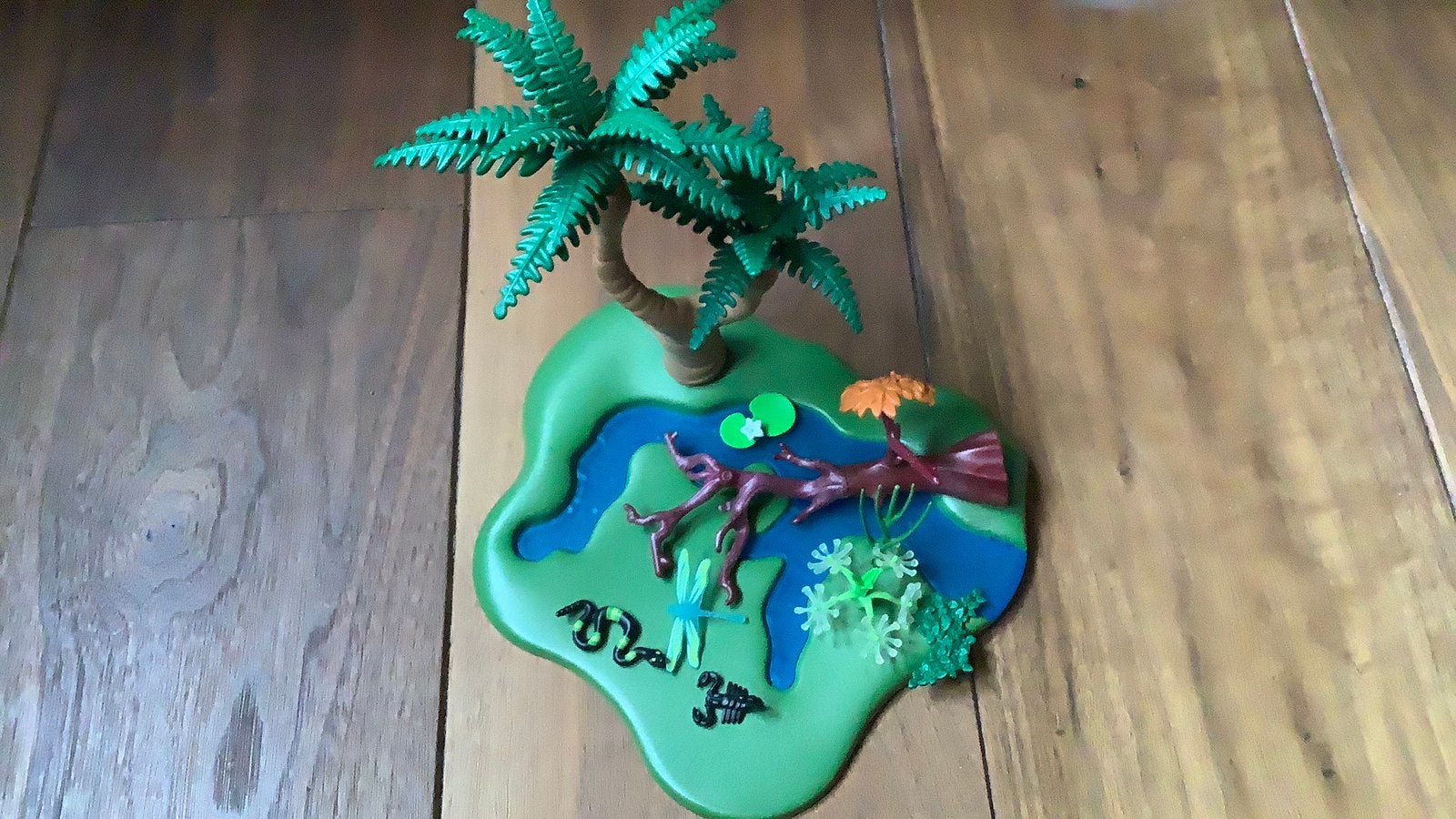 Playmobil 5235 jungle boom water rivier slang schorpioen, Ophalen, Gebruikt