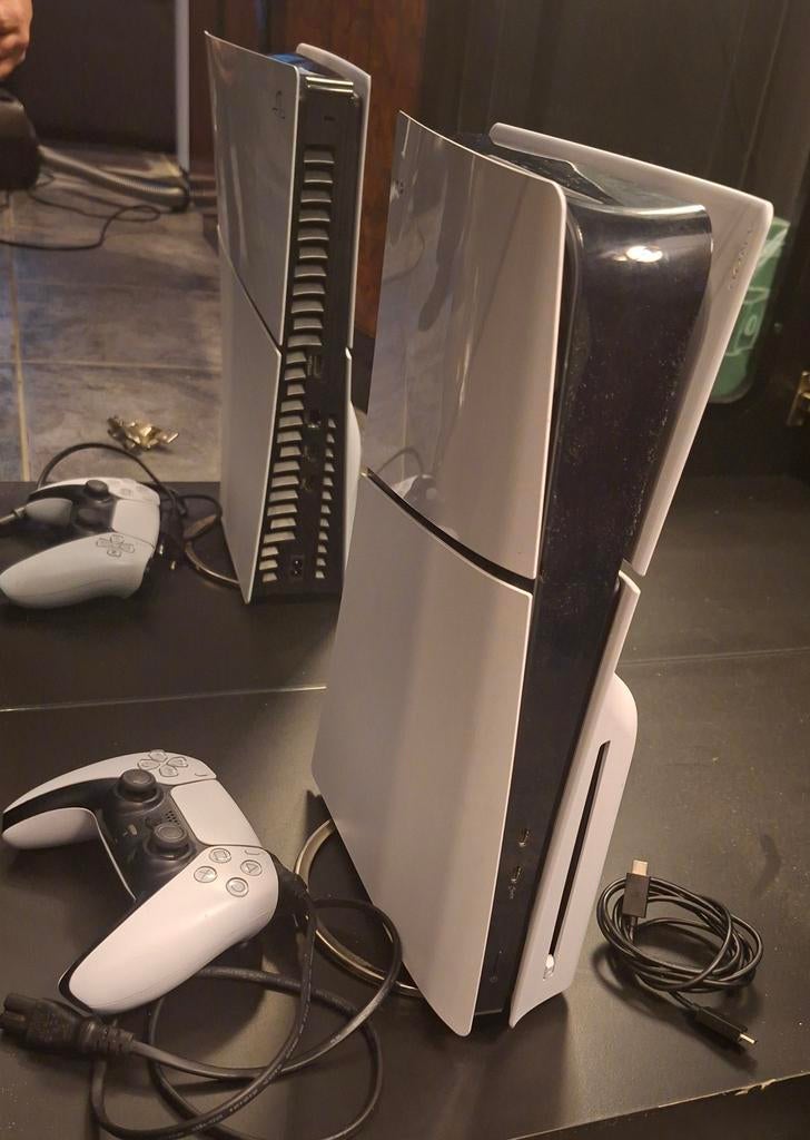 Ps5 slim disc edition, Spelcomputers en Games, Spelcomputers | Sony PlayStation 5, Ophalen of Verzenden, Zo goed als nieuw