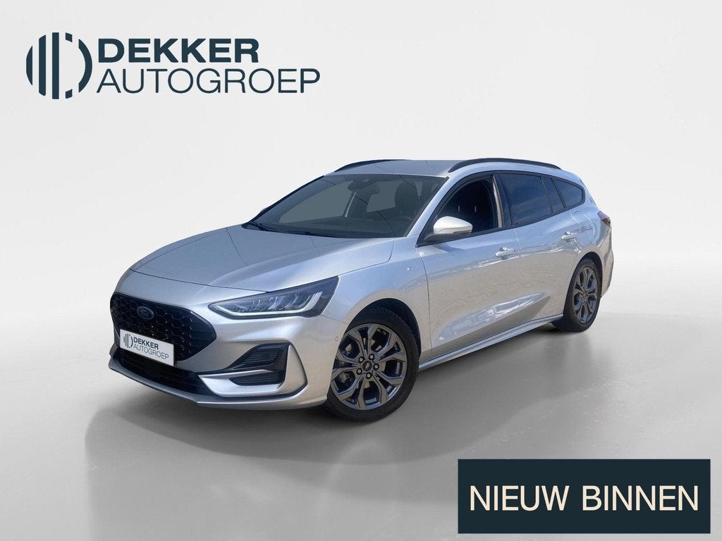 Ford Focus 1.0 EcoBoost Hybrid 125 pk ST Line Wagon Navigati, Gebruikt, Origineel Nederlands, Handgeschakeld, 19 km/l