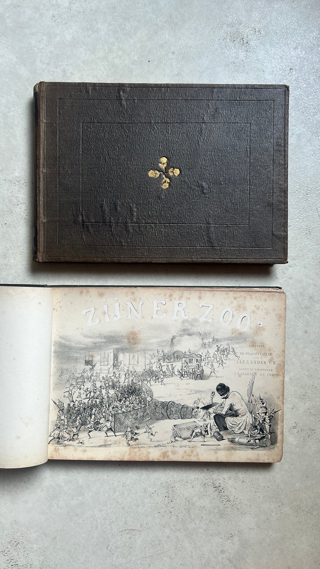 Prentenboek Alexander V. H. ZIJN ER ZOO, Ophalen of Verzenden, Gelezen