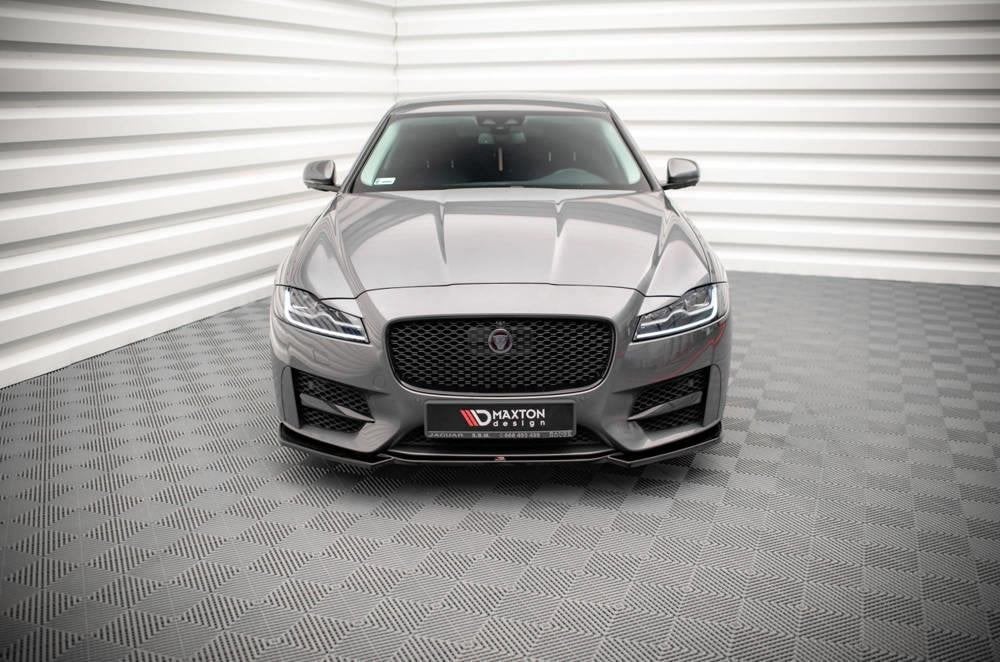 Maxton Design Spoiler Lip Splitter Voor Jaguar XF R Sport, Verzenden, Automotive Parts, A.parts@hotmail.nl, Trasmolenlaan 12 3447 GZ Woerden