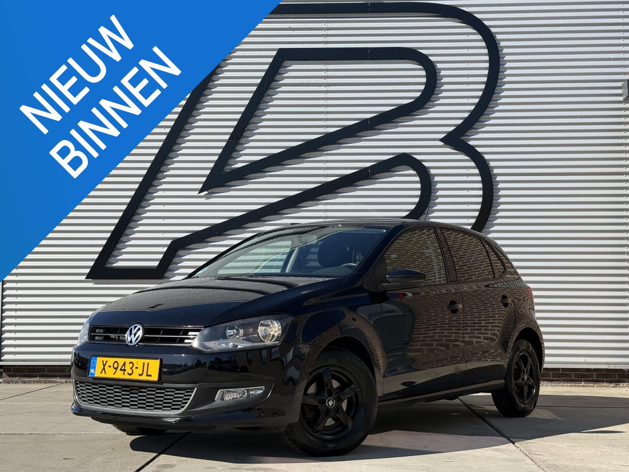Volkswagen Polo 1.4-16V Trendline 1e Eigenaar|Navi|Cruise|PD, Voorwielaandrijving, Zwart, 4 cilinders, Zwart