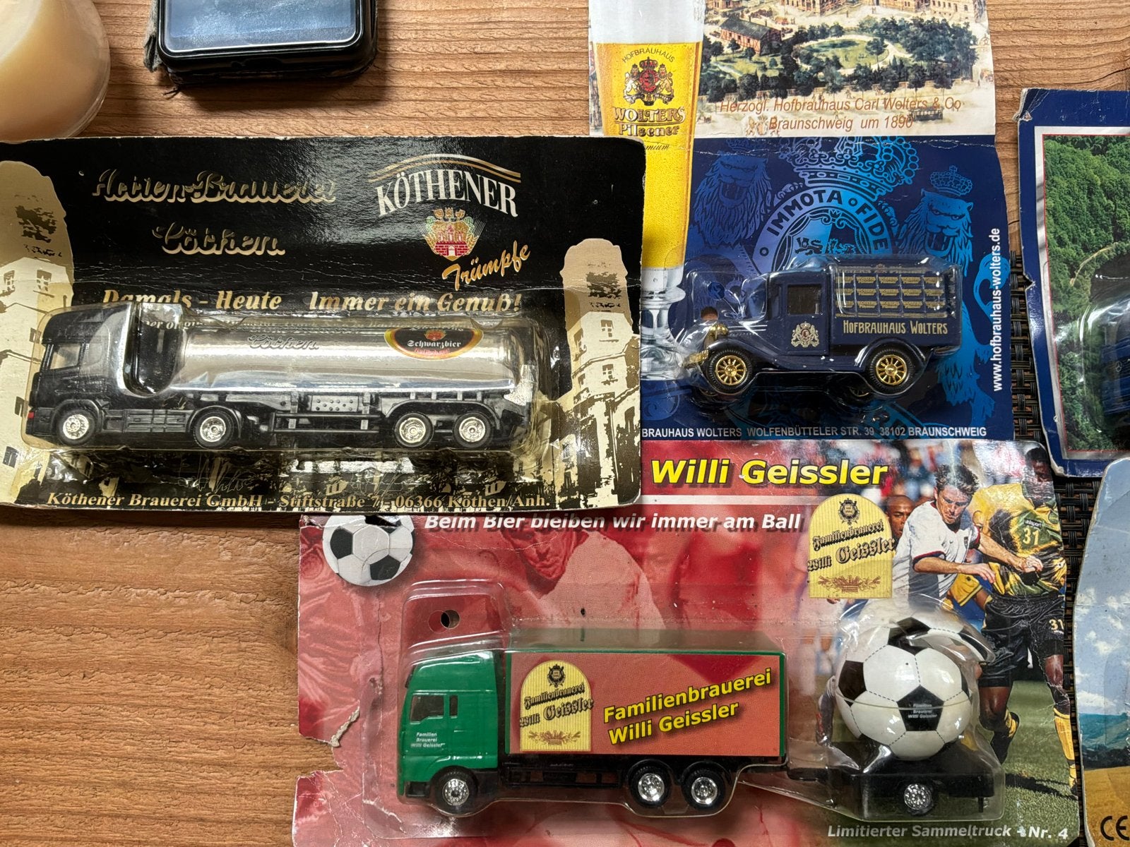 Verzameling van 26 Reclame Vrachtwagens - Nieuw in Verpakkin, 1:50 of kleiner, Nieuw, Truck, Ophalen