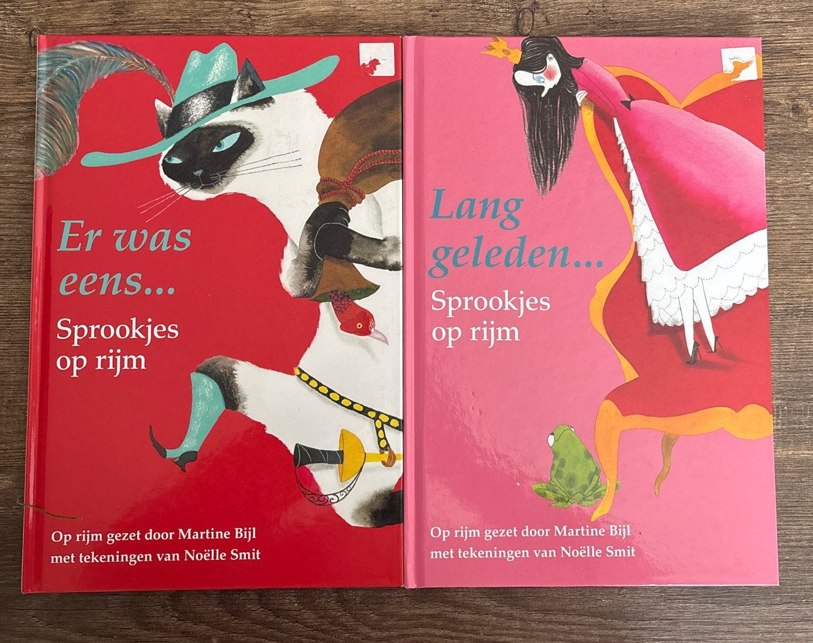 Sprookjes op rijm - Martine Bijl (2 boeken), Boeken, Ophalen of Verzenden, Zo goed als nieuw