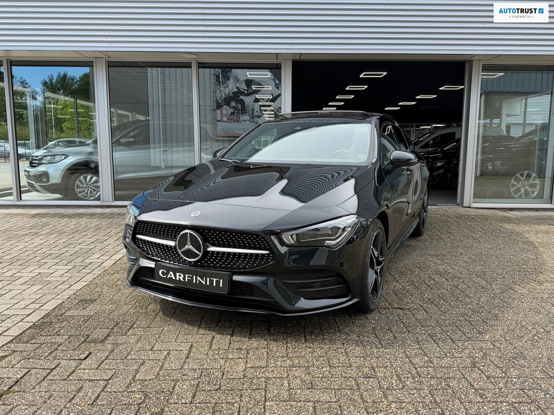Mercedes-Benz CLA-klasse Shooting Brake 250 e Business AMG L, Auto's, CLA, Gebruikt, Zwart, 4 cilinders