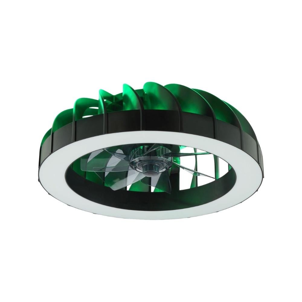 Brilliant Fanora plafondventilator met lamp & RGB - Zwart, Ophalen, Nieuw, Kunststof