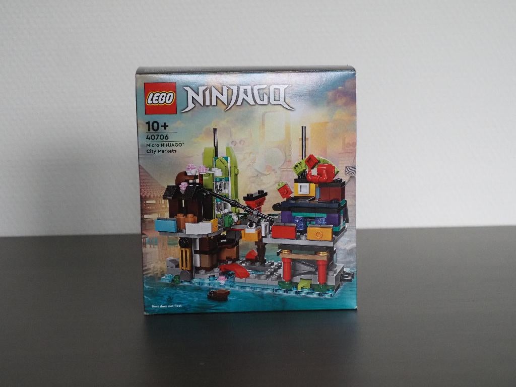 Lego NInjago Micro City Markets, Ophalen of Verzenden, Nieuw, Complete set, Lego