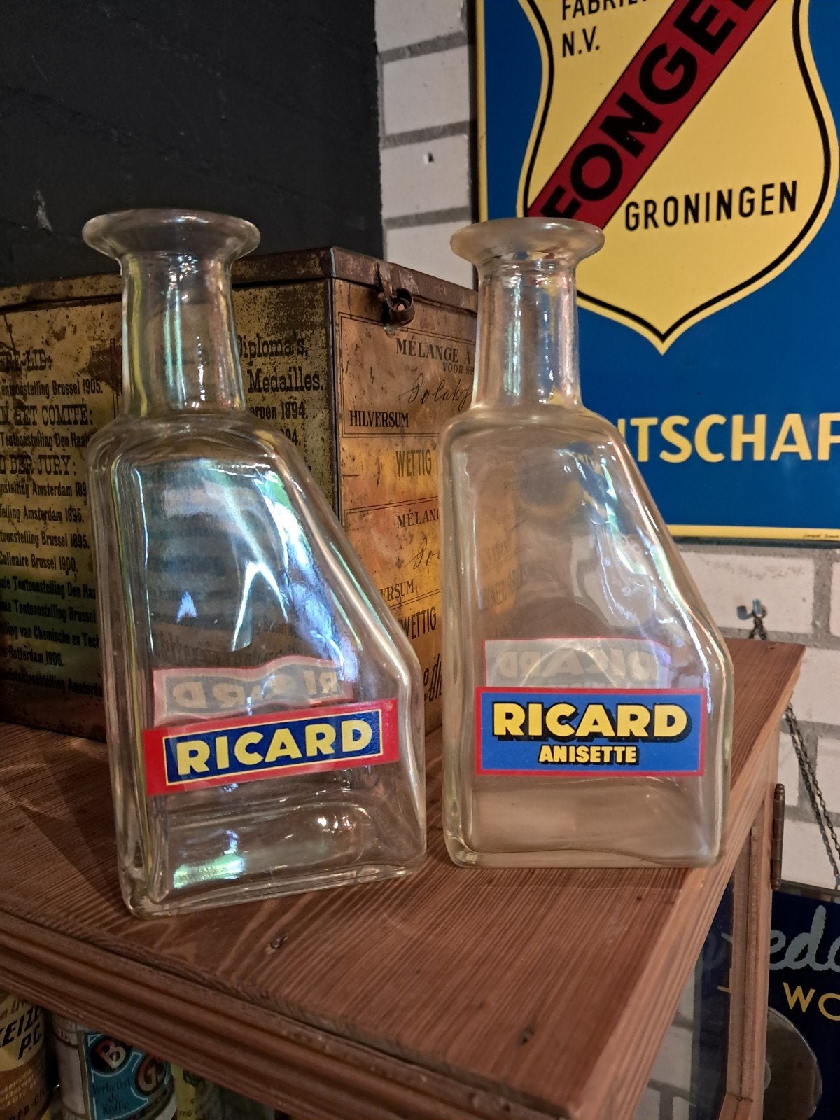 Ricard flessen, Ophalen, Zo goed als nieuw, Overige typen