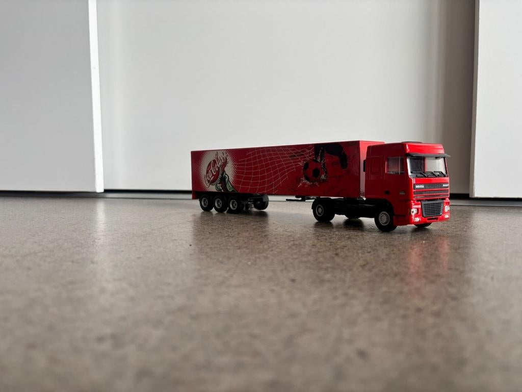 DAF Coca-Cola vrachtwagen model, Gebruikt, 1:50 of kleiner, Overige typen, Bzja