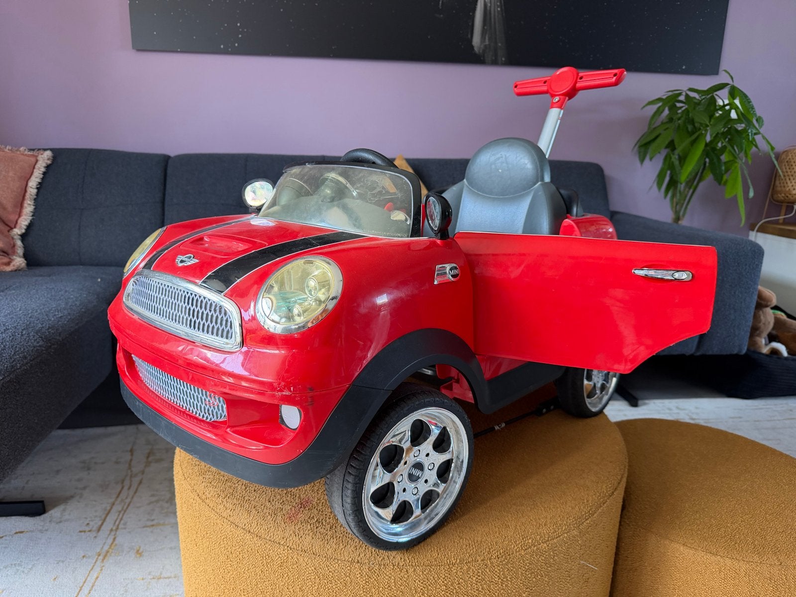 Mini Cooper trap auto, Kinderen en Baby's, Ophalen, Gebruikt