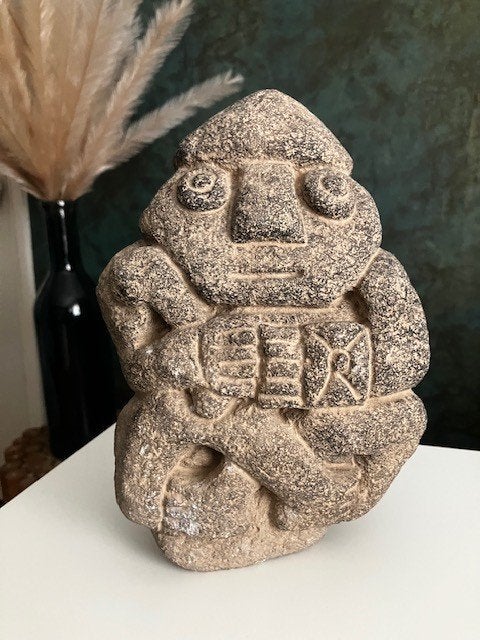 Peruaans Stenen Beeldje, Ophalen, Zo goed als nieuw, Mens