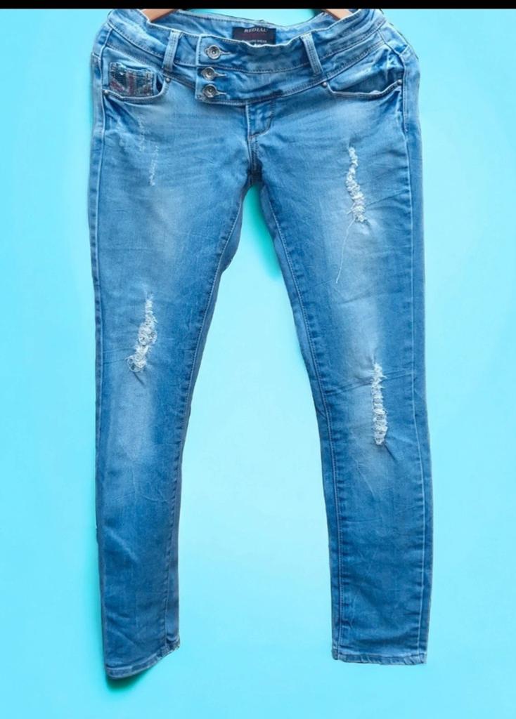 REDIAL Jeans Maat 38 – Trendy & Comfortabel✨️✨️, Blauw, Ophalen of Verzenden, Zo goed als nieuw, W30 - W32 (confectie 38/40)