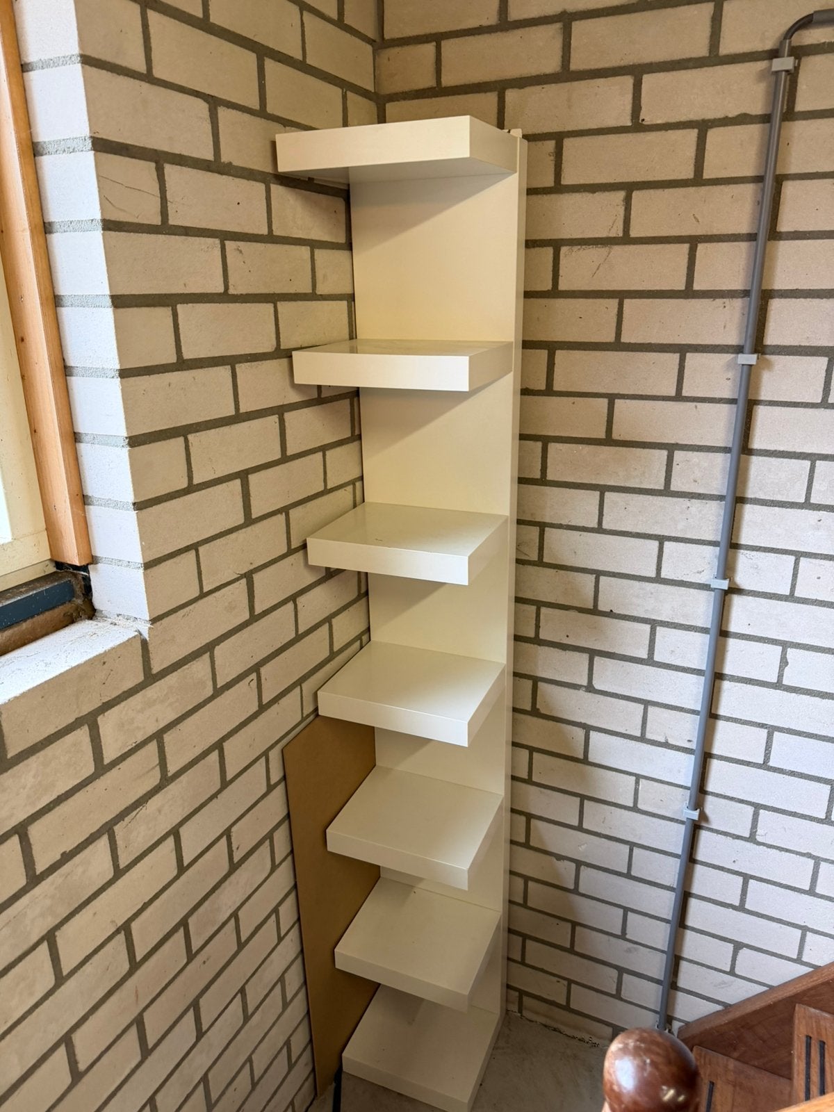 Ikea lack wandrek wit 190 x 30 cm, Ophalen, Zo goed als nieuw