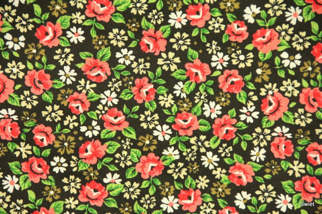 11028 Originele vintage retro stof stoffen gordijnstof Swiet, Overige kleuren, Ophalen of Verzenden, 30 tot 120 cm, Katoen