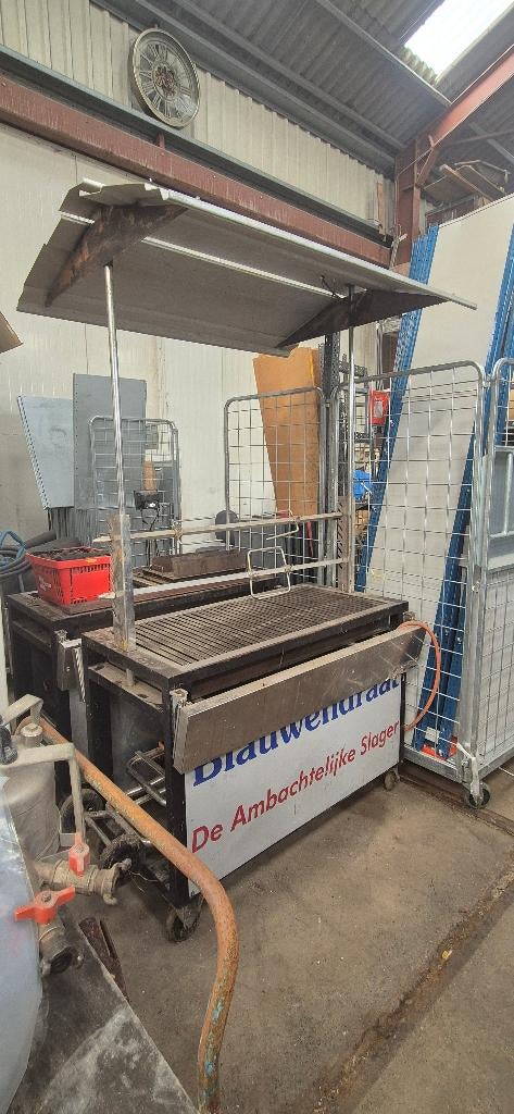 proffesionele slagers BBQ - bakplaat - grill, Tuin en Terras, Gasbarbecues, Gebruikt, Ophalen