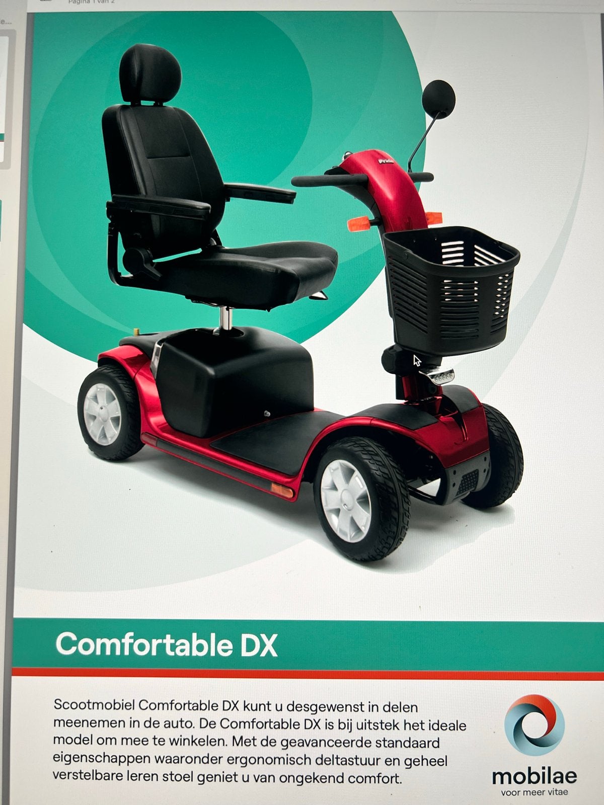 ZGAN , Scootmobiel, Ophalen, 10 km/u of minder, Pride, 16 t/m 25 km